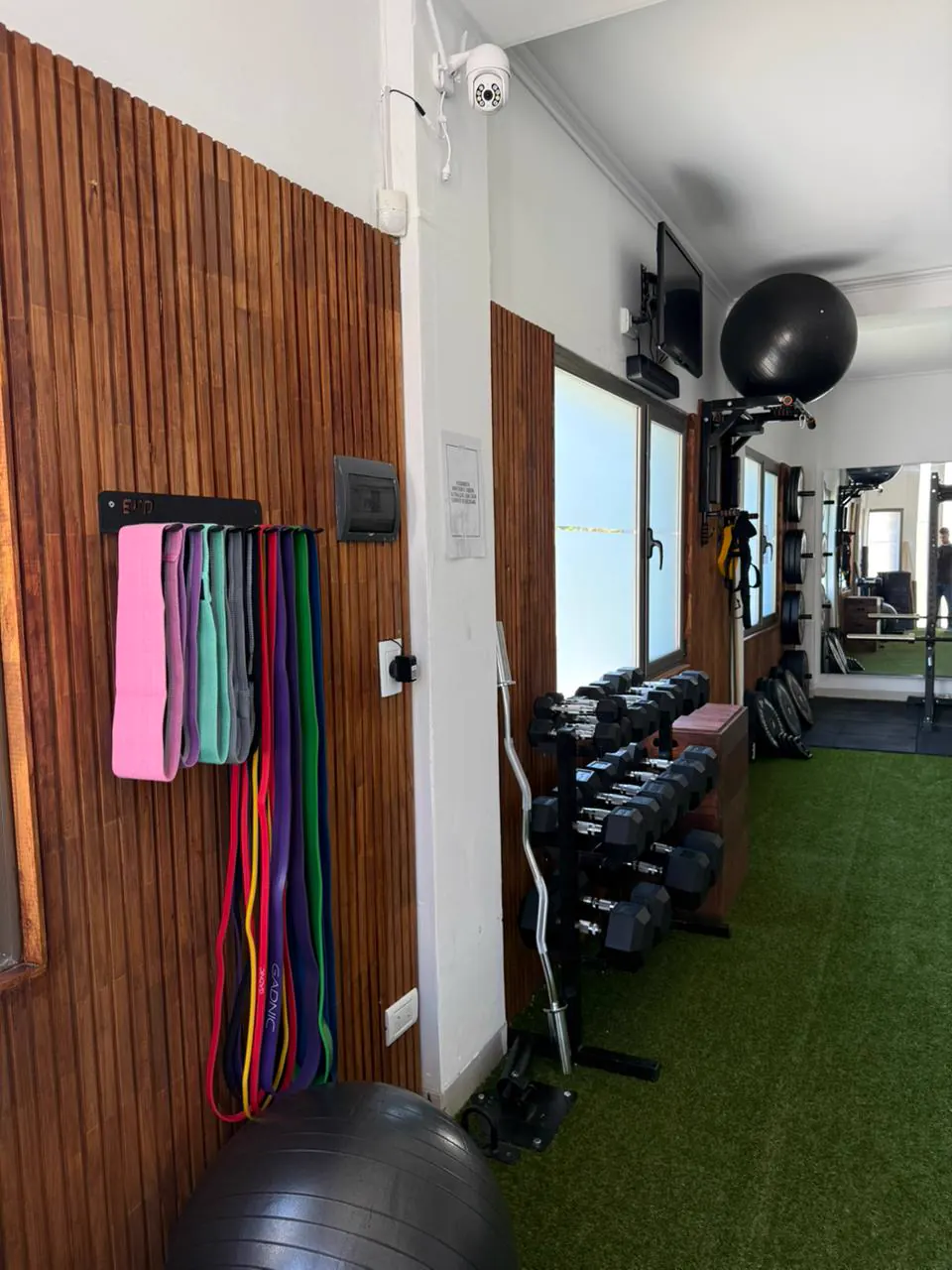 Espacio de entrenamiento personalizado de AXIS